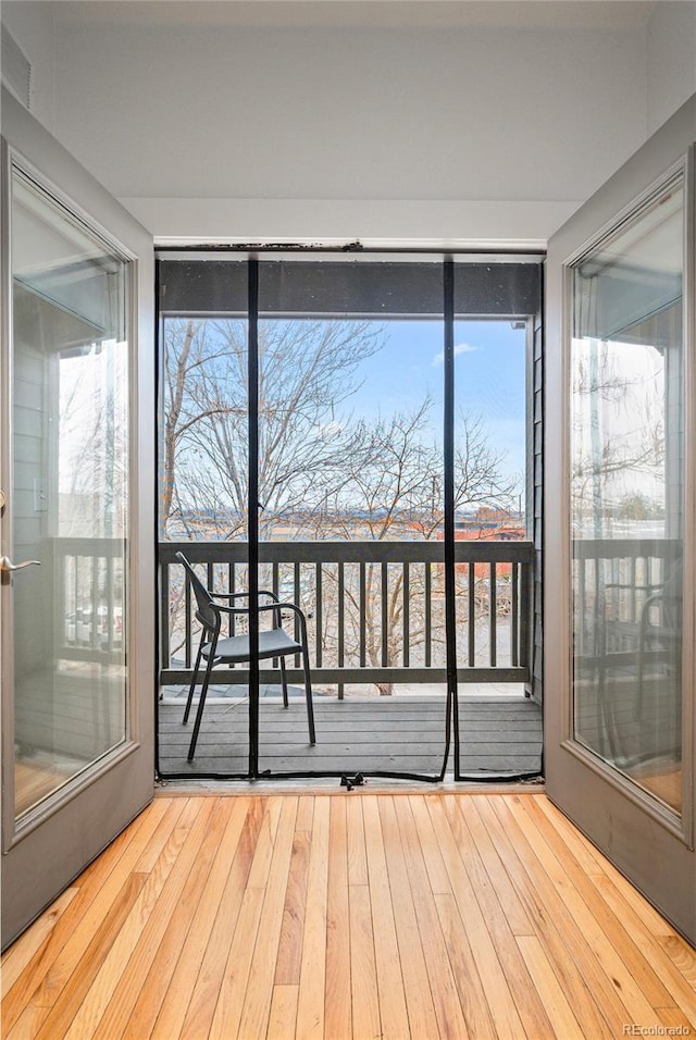 interior space with a wealth of natural light and visible vents