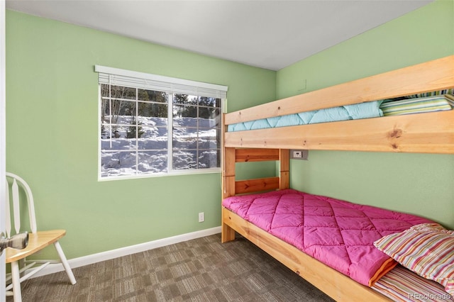 unfurnished bedroom with carpet flooring