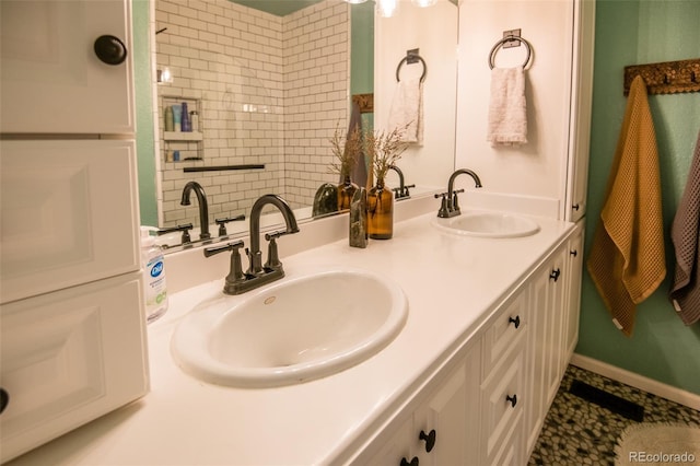 3300 W Florida Ave Unit 37, Denver, CO 80219 - bathroom featuring double vanity