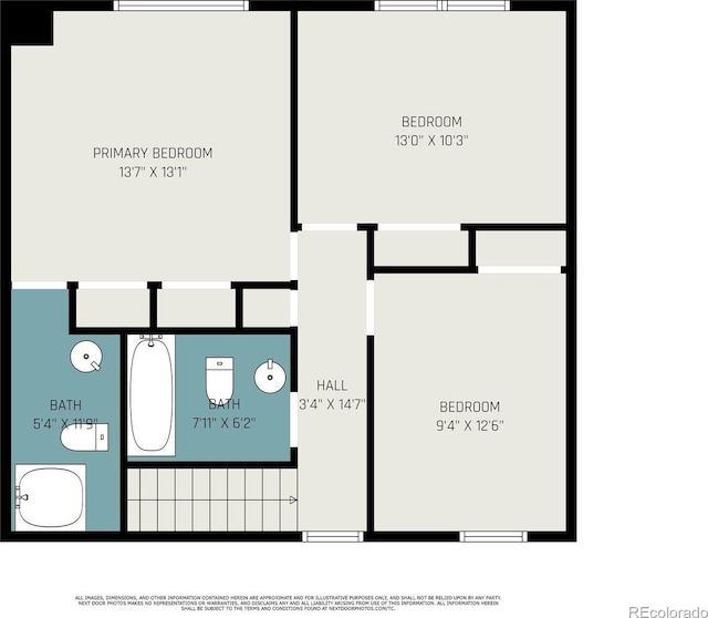 60 S Moline St, Aurora, CO 80012 - view of home floor plan