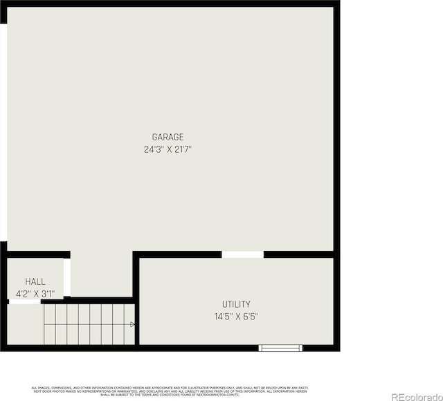 60 S Moline St, Aurora, CO 80012 - view of property floor plan