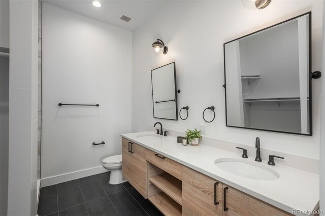 521 21st St, Golden, CO 80401 - full bath with double vanity and tile patterned floors