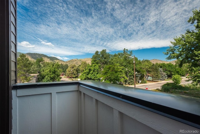 521 21st St, Golden, CO 80401 - balcony featuring a mountain view