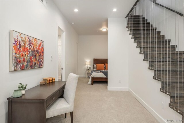 521 21st St, Golden, CO 80401 - stairway with carpet floors and recessed lighting