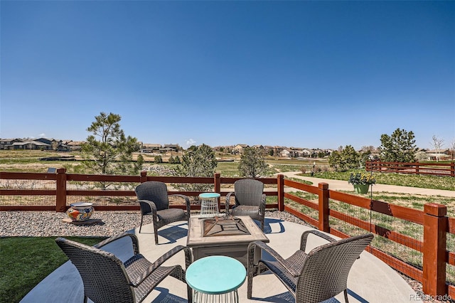 14521 Vancouver Pl, Parker, CO 80134 - view of patio featuring fence