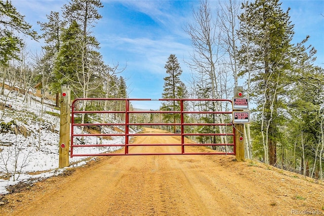 view of gate