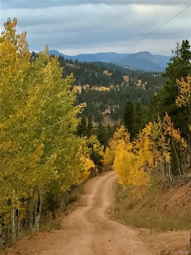 view of mountain feature