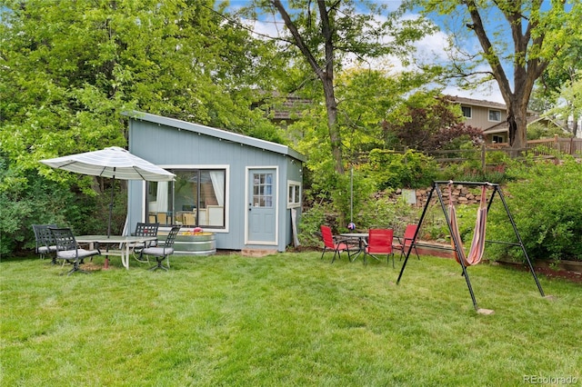 6621 E Peakview Pl, Centennial, CO 80111 - view of yard with an outbuilding