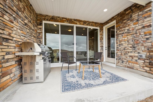 5142 N Quemoy Ct, Aurora, CO 80019 - view of patio with grilling area