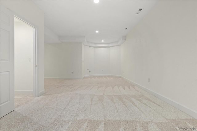 2490 Sagebrush St, Parker, CO 80138 - spare room with recessed lighting and light carpet