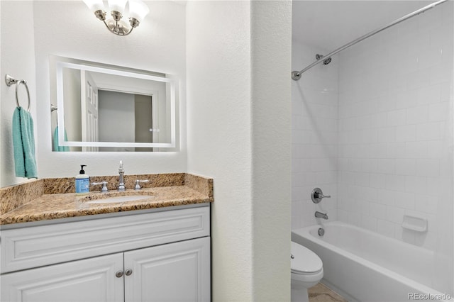 2490 Sagebrush St, Parker, CO 80138 - full bathroom with vanity and washtub / shower combination