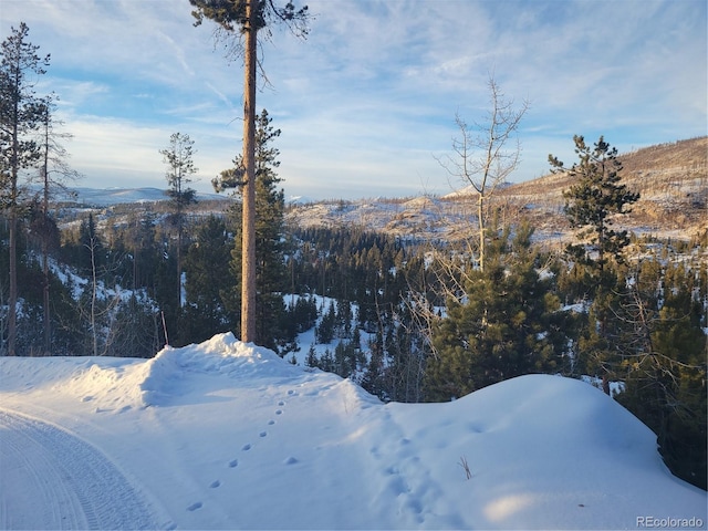 property view of mountains