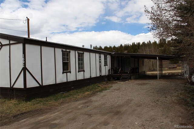 1692 US Highway 24, Leadville, CO 80461 - view of front of house featuring dirt driveway