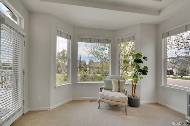 20591 E Weaver Ave, Aurora, CO 80016 - living area with healthy amount of natural light and carpet flooring