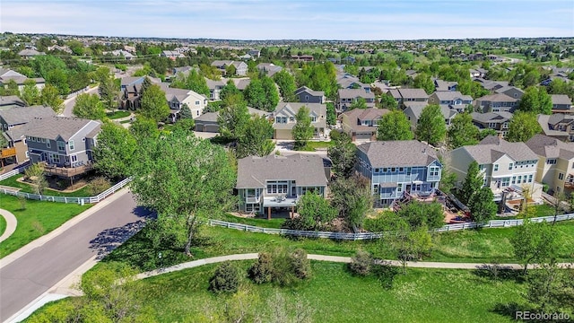 20591 E Weaver Ave, Aurora, CO 80016 - aerial view of residential area