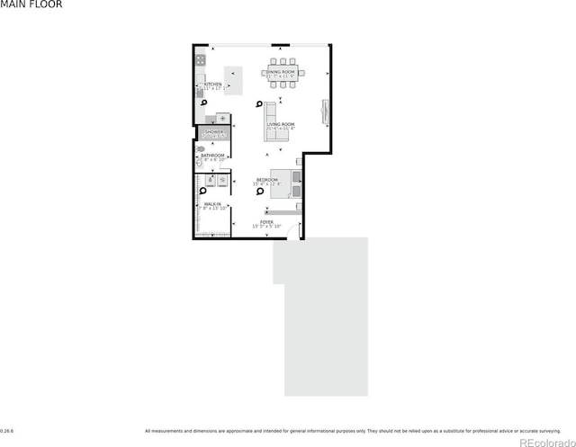 2000 Arapahoe St Unit 503, Denver, CO 80205 - room layout