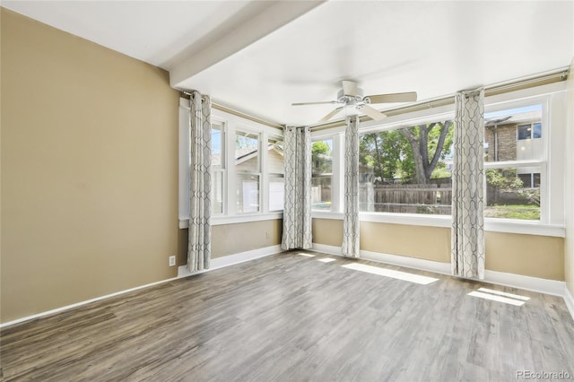 180 S Lamar St, Lakewood, CO 80226 - unfurnished sunroom with wood finished floors and baseboards