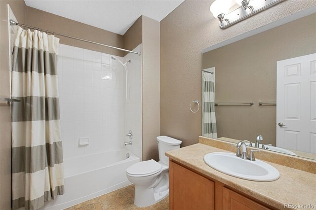 15700 E Jamison Dr Unit 3-307, Englewood, CO 80112 - bathroom with shower / bath combination with curtain, toilet, and vanity