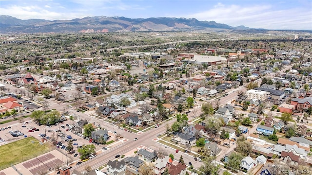 501 N Weber, Colorado Springs, CO 80903 - bird's eye view of a mountainous background