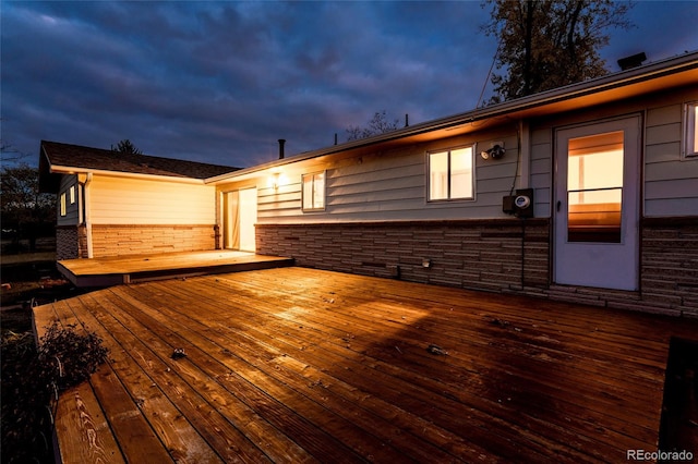 8895 Morton Rd, Niwot, CO 80503 - view of wooden deck