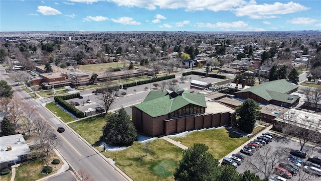 110 Forest St, Denver, CO 80220 - drone / aerial view featuring a residential view