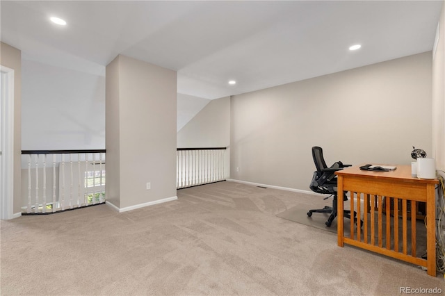 10183 Grove Loop Unit D, Westminster, CO 80031 - office area featuring carpet and recessed lighting