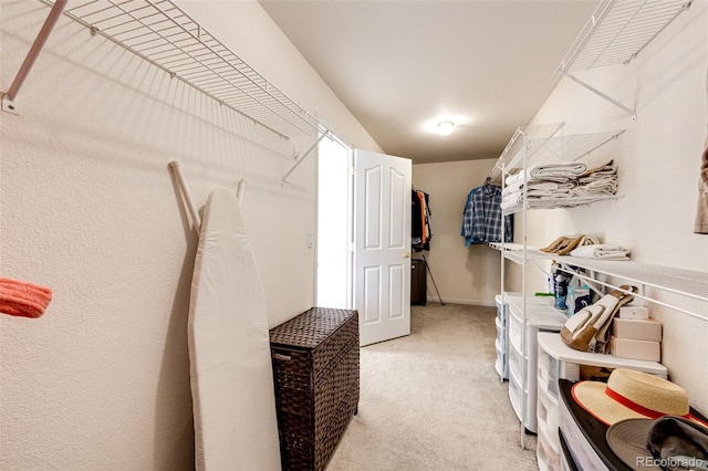 12000 Horseshoe Ln, Parker, CO 80138 - walk in closet featuring light colored carpet