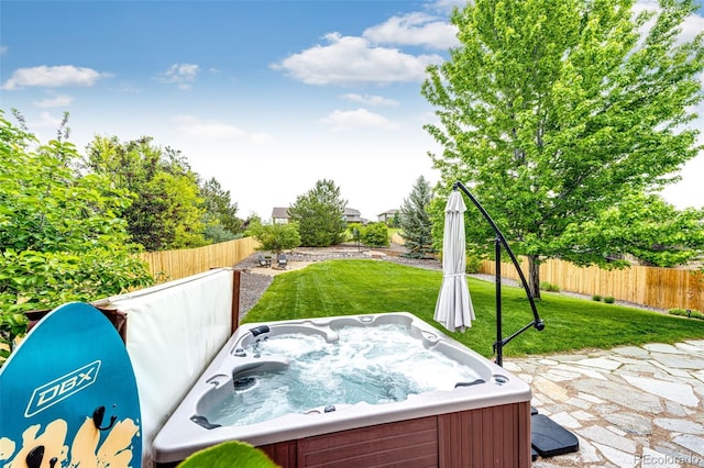 12000 Horseshoe Ln, Parker, CO 80138 - view of yard featuring a hot tub