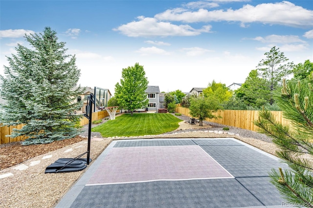 12000 Horseshoe Ln, Parker, CO 80138 - view of sport court featuring basketball court