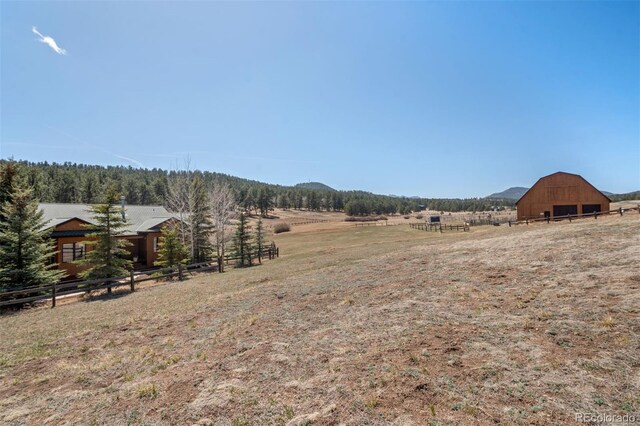 1740 County Road 72, Bailey, CO 80421 - mountain view with a rural view