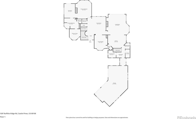1287 Buffalo Ridge Rd, Castle Pines, CO 80108 - home floor plan