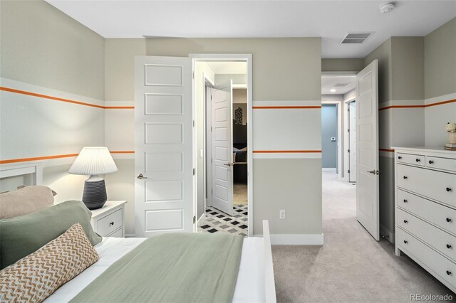 3439 Uinta St, Denver, CO 80238 - bedroom featuring light carpet and baseboards