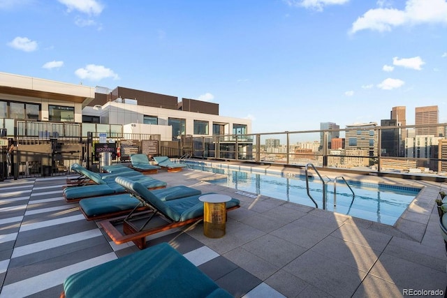 view of community pool