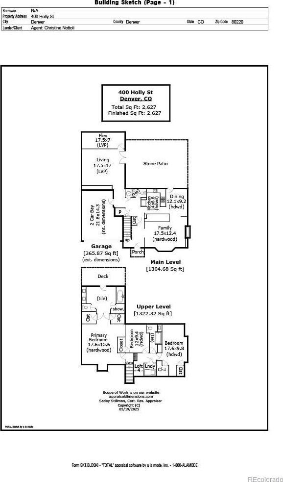 400 Holly St, Denver, CO 80220 - home floor plan