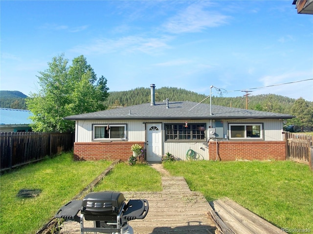 16670 County Road 126, Pine, CO 80470 - bungalow featuring brick siding and a mountain view
