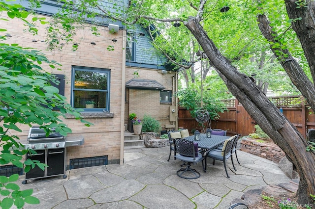 3701 Eliot St, Denver, CO 80211 - view of patio / terrace featuring grilling area