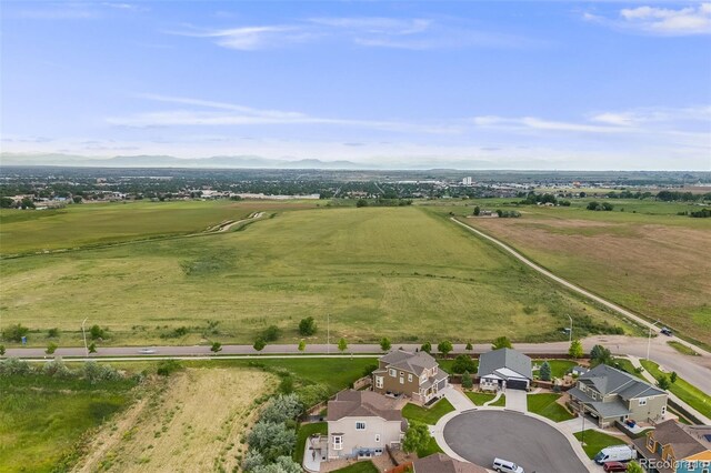 3620 Sandoval St, Brighton, CO 80601 - overview of rural landscape featuring nearby suburban area
