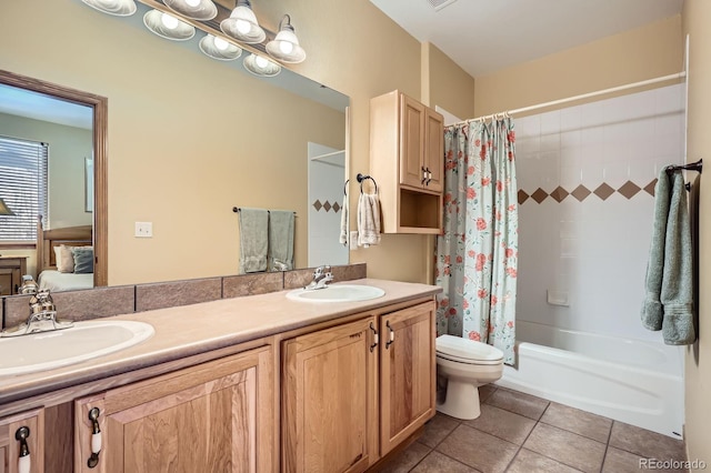 846 Blue River Pkwy Unit C2, Silverthorne, CO 80498 - full bath with tile patterned floors, a sink, and double vanity