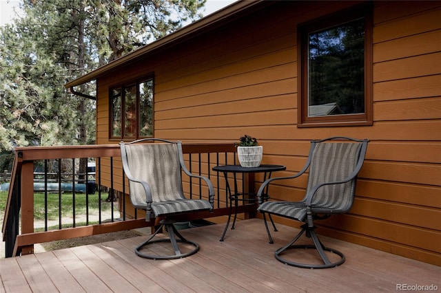 29101 Drexel Spur, Evergreen, CO 80439 - view of deck