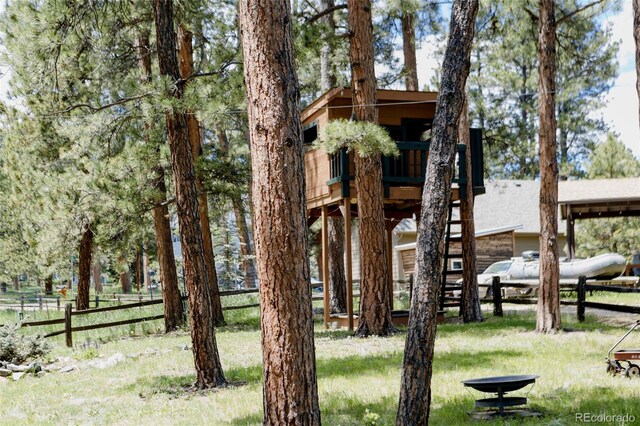 29101 Drexel Spur, Evergreen, CO 80439 - view of yard