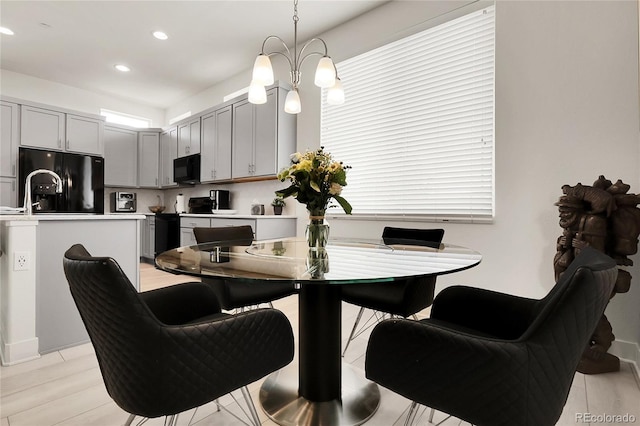 12258 Hazel Spruce Ct, Parker, CO 80134 - dining space featuring recessed lighting and baseboards