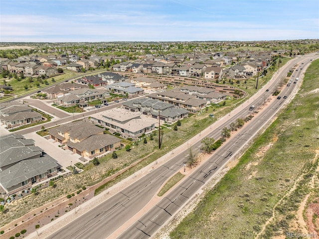 12258 Hazel Spruce Ct, Parker, CO 80134 - aerial view of property's location featuring a main thoroughfare and nearby suburban area