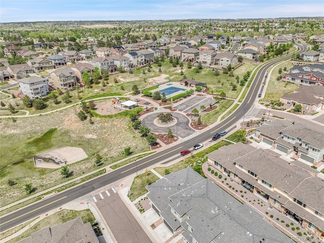 12258 Hazel Spruce Ct, Parker, CO 80134 - aerial view of property's location with nearby suburban area