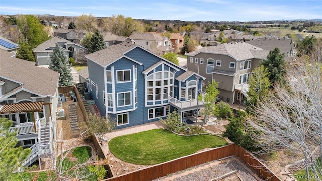 9371 Desert Willow Trl, Highlands Ranch, CO 80129 - aerial view of residential area