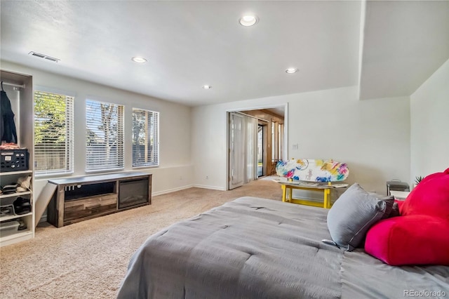 2154 S Parfet Dr, Lakewood, CO 80227 - carpeted bedroom with recessed lighting and baseboards
