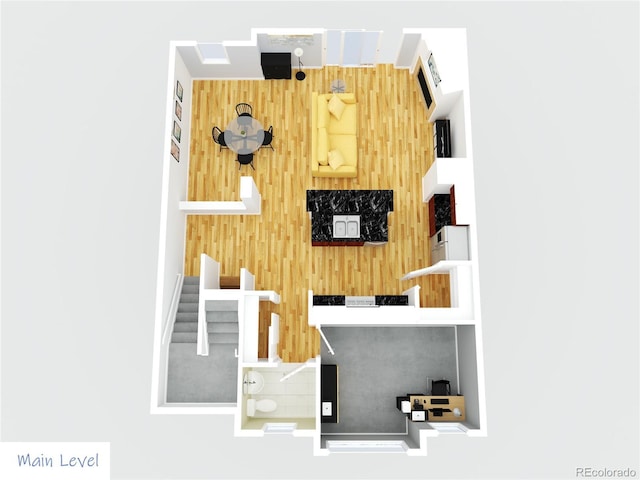 3680 S Beeler St Unit 5, Denver, CO 80237 - property floor plan