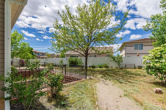 5403 Odessa St, Denver, CO 80249 - fenced backyard featuring a residential view