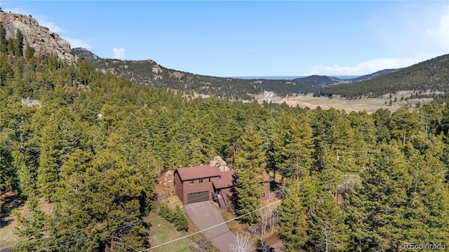 25531 Mosier Cir, Conifer, CO 80433 - view of mountain background featuring a forest
