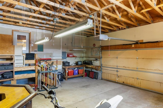 1908 Valley View Dr, Woodland Park, CO 80863 - garage with a garage door opener