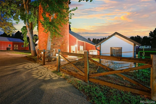 233 Perry Park Ave, Larkspur, CO 80118 - view of gate